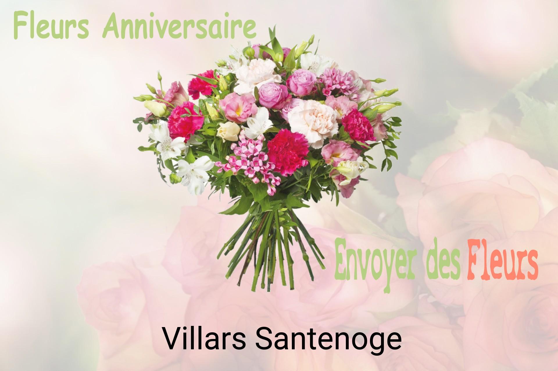 Bouquet de fleurs d’anniversaire livré à Villars-Santenoge